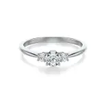 Pierścionek białe złoto z diamentami AJPZ_099